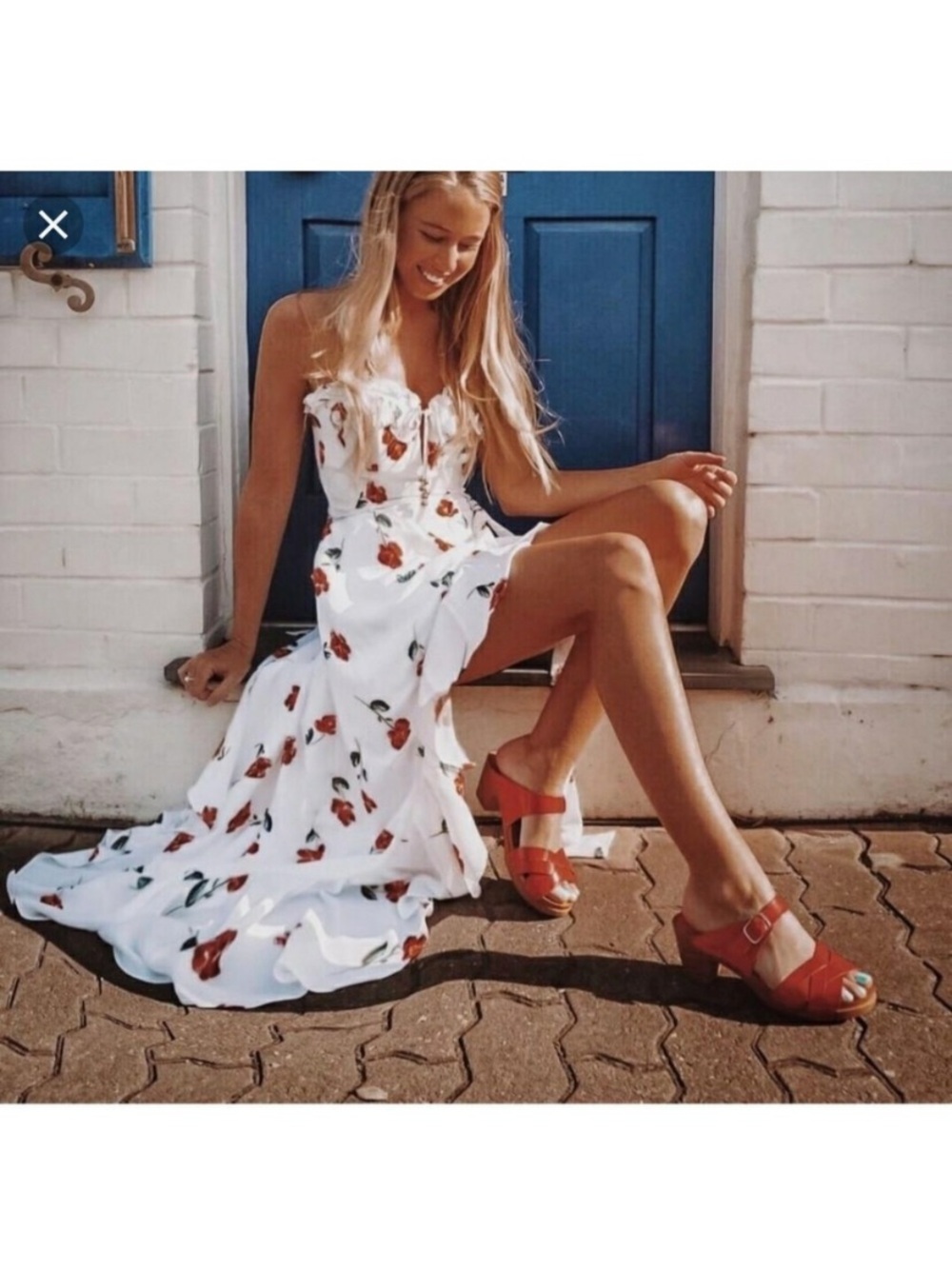 Sabo Luxe Maxi Dress | XS | Floral